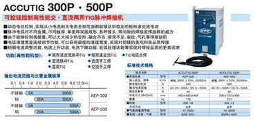 aep 300 500 矩形波交流直流兩用tig脈沖電弧焊接機 鋁焊機 otc鋁焊機aep300 價格 谷瀑環保